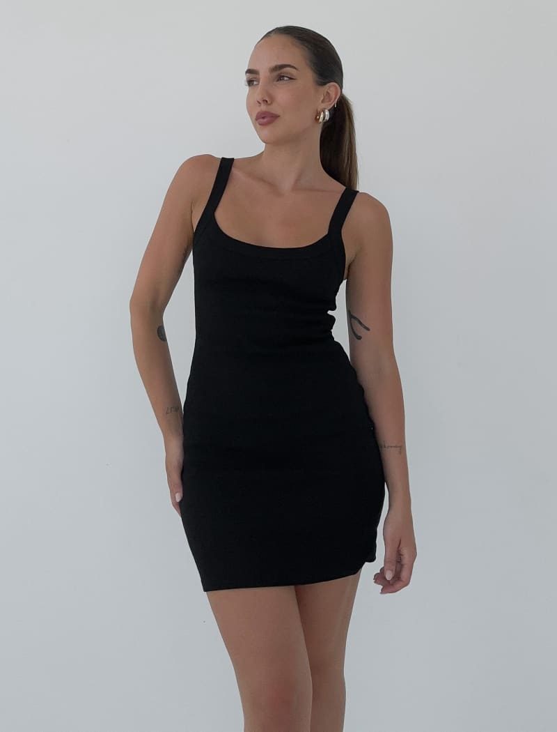Core Dress | Black - Mini Dress
