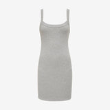 Core Mini Dress | Heather Grey