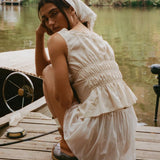 Cottage Tank | Cream - Camis and Tanks