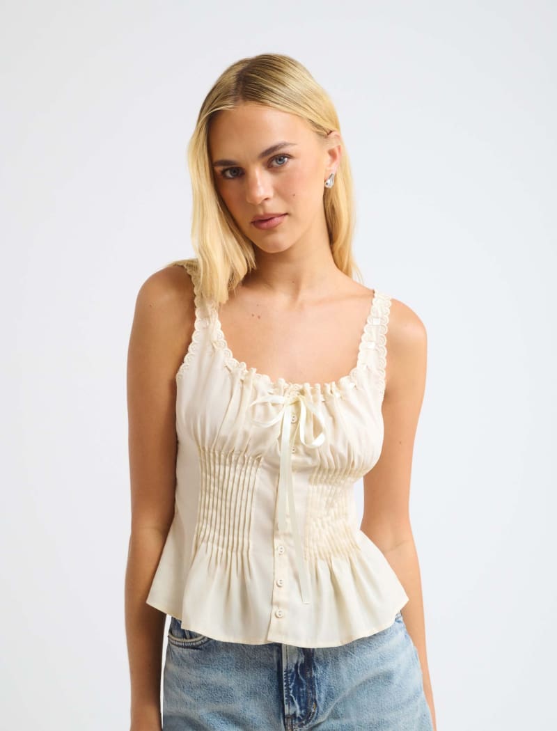 Cottage Tank | White