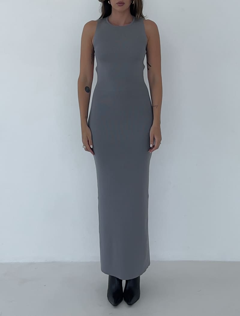 Crawford Maxi Dress | Slate - Maxi Dress