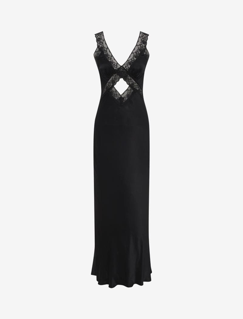 Crossroads Maxi Dress | Black - Maxi Dress