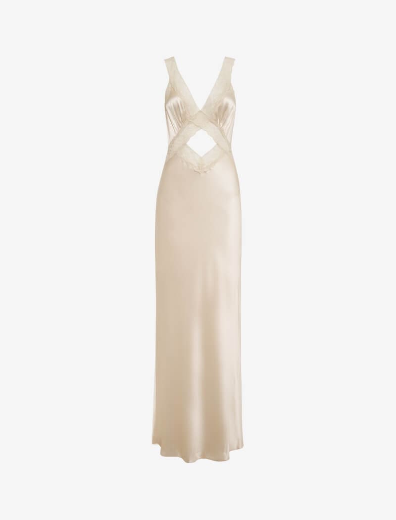 Crossroads Maxi Dress | Ivory - Maxi Dress