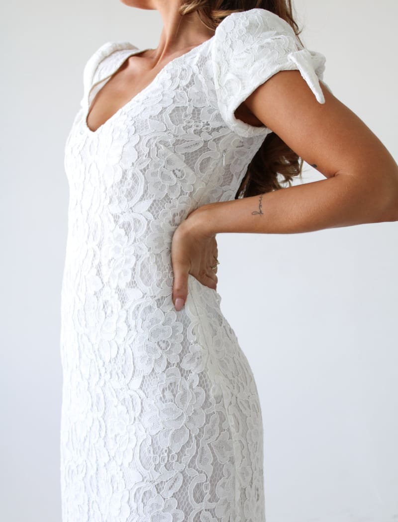 Dakota Maxi Dress | White Lace