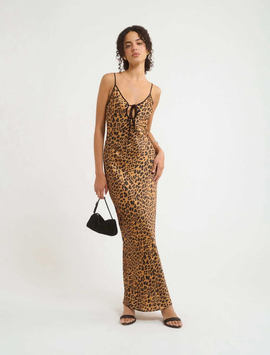 Daytona Maxi Dress | Leopard - Maxi Dress