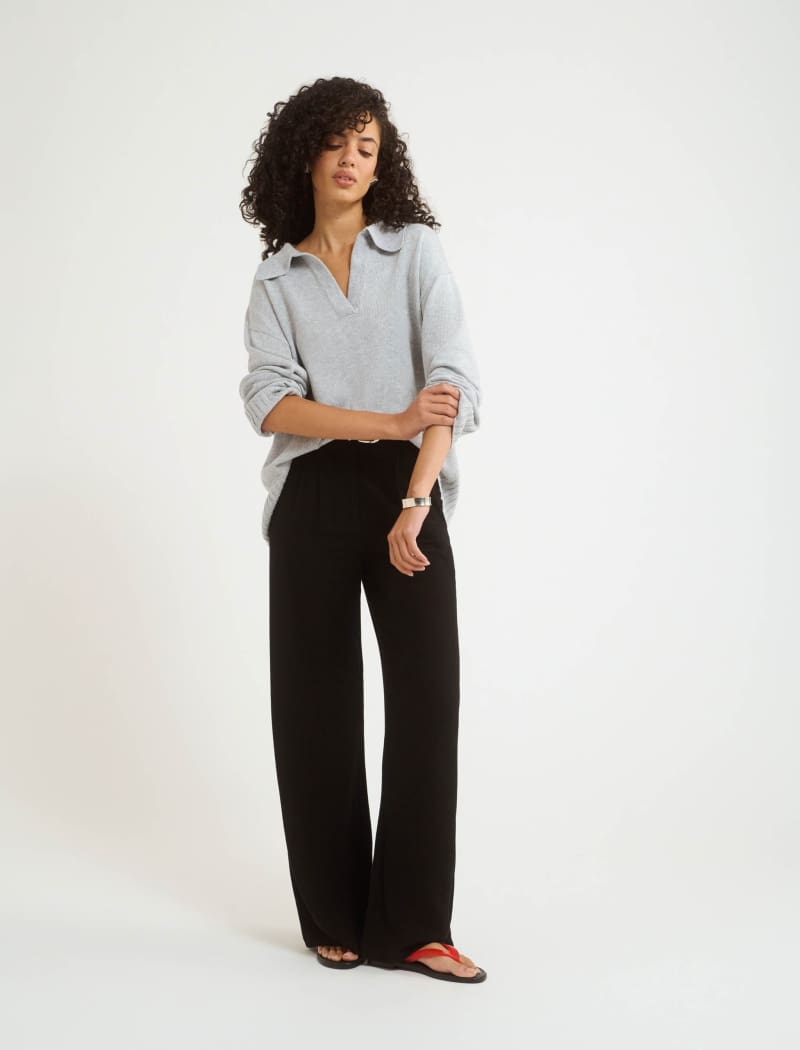 Delancey Sweater | Pearl Gray - Sweaters