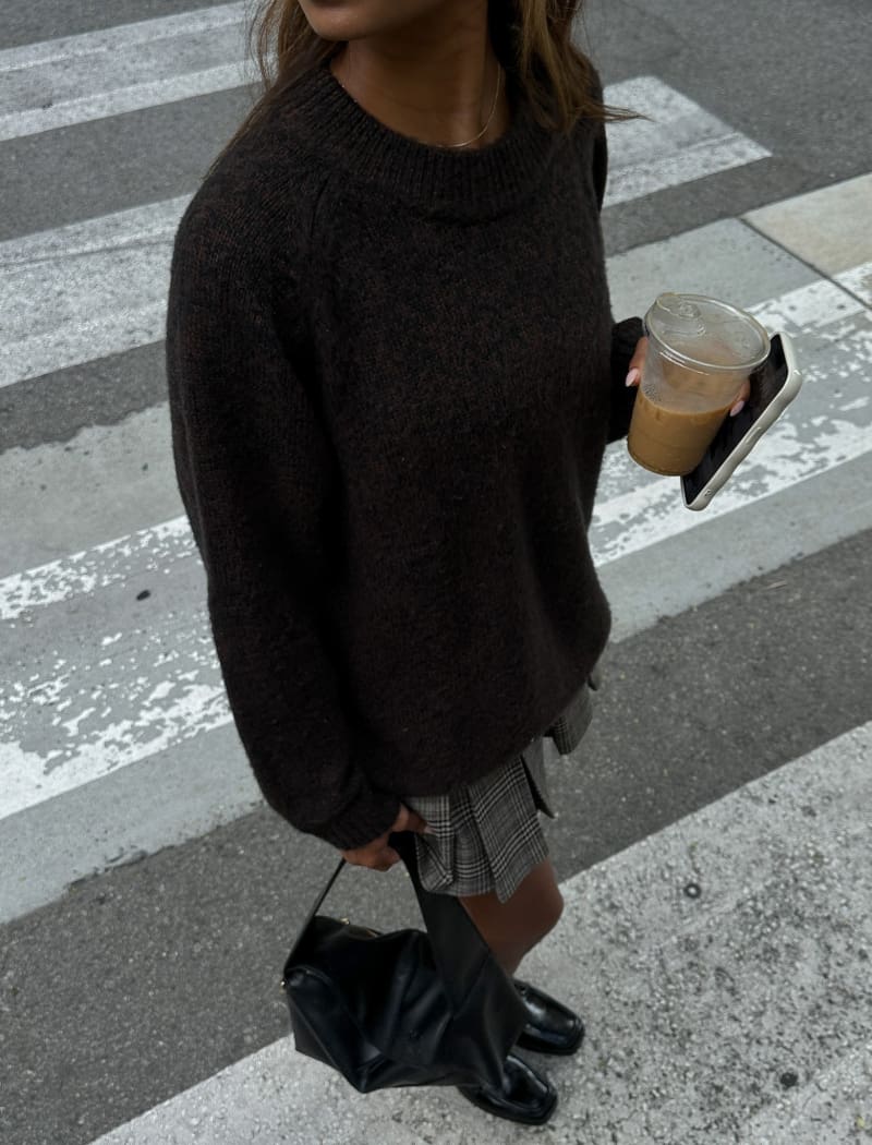Dublin Sweater | Espresso Grounds - Sweaters