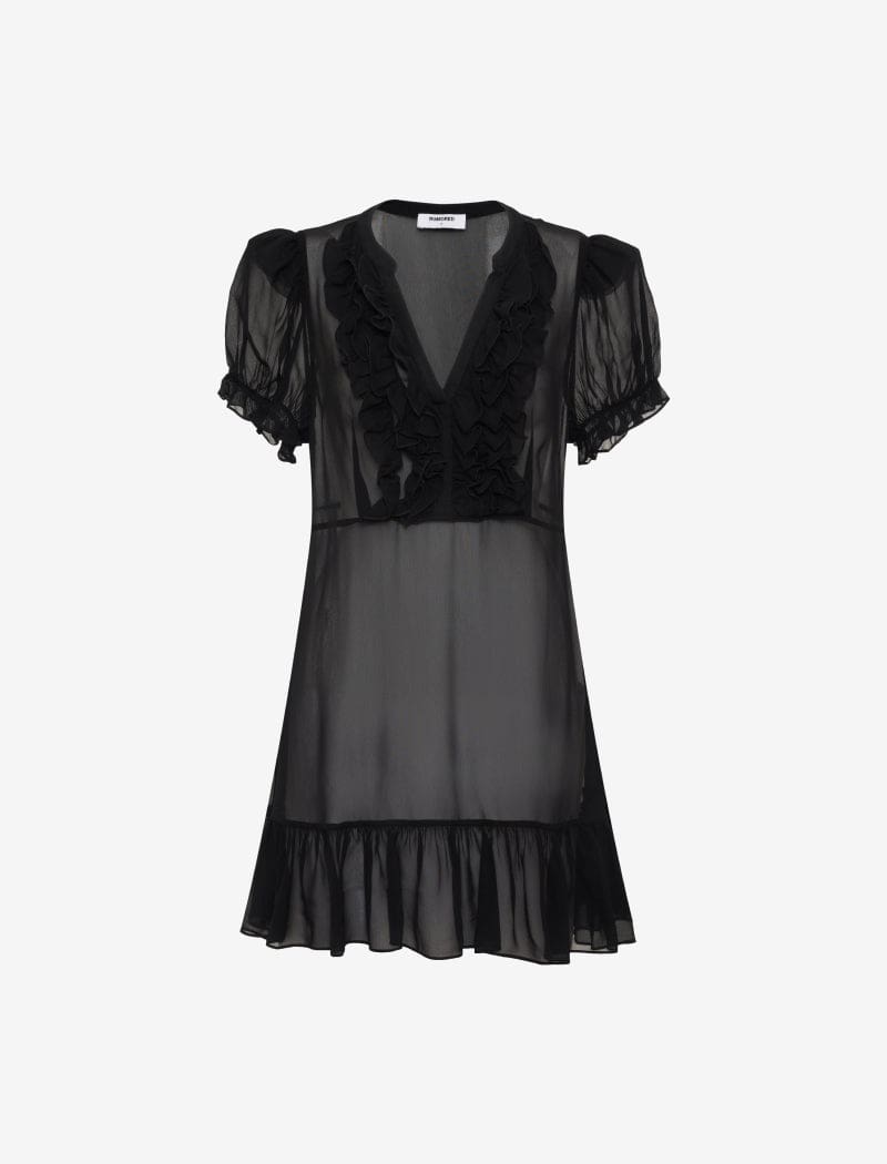 Duchess Mini Dress | Black