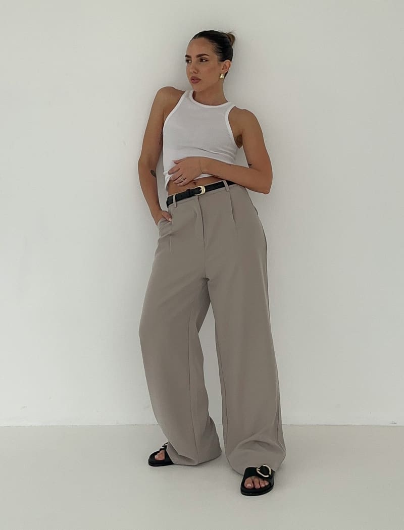 Bowery Trouser | Taupe - Pants