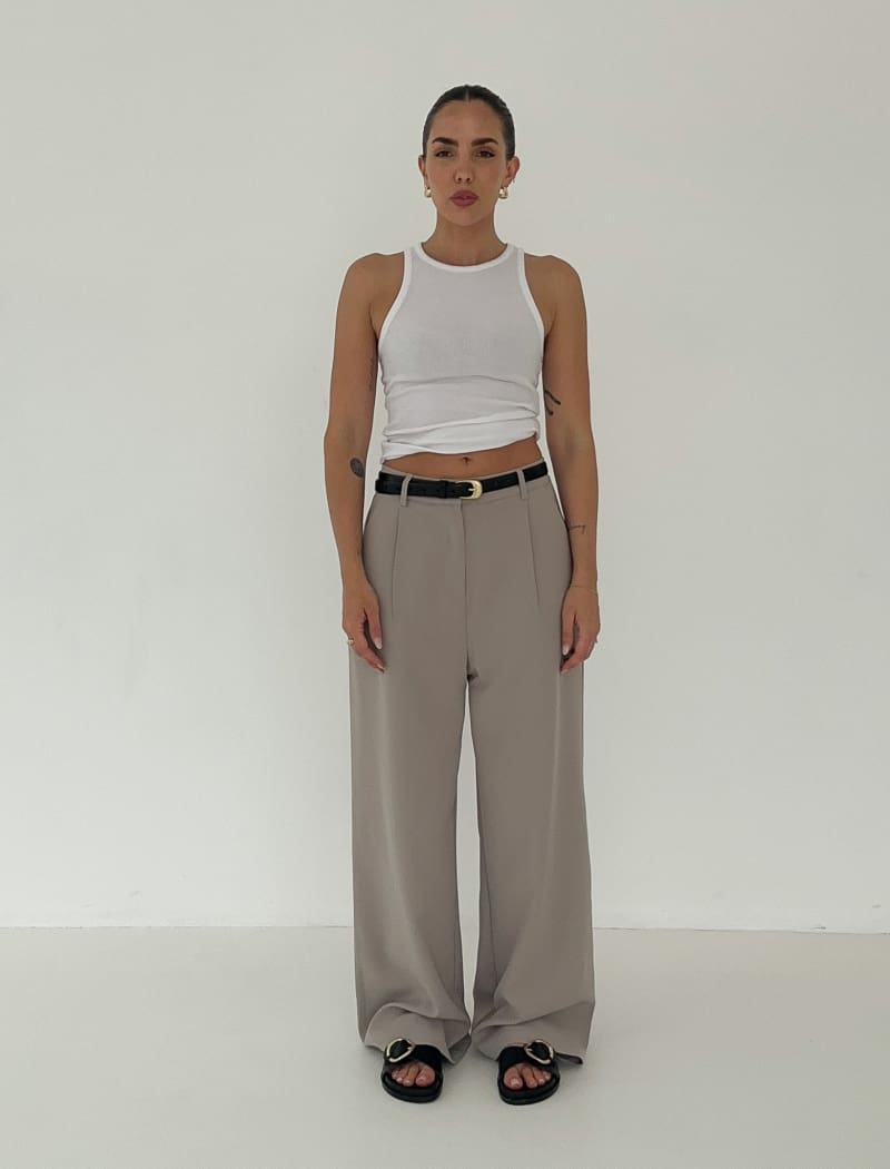Bowery Trouser | Taupe - Pants