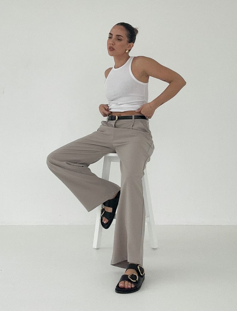 Bowery Trouser | Taupe - Pants