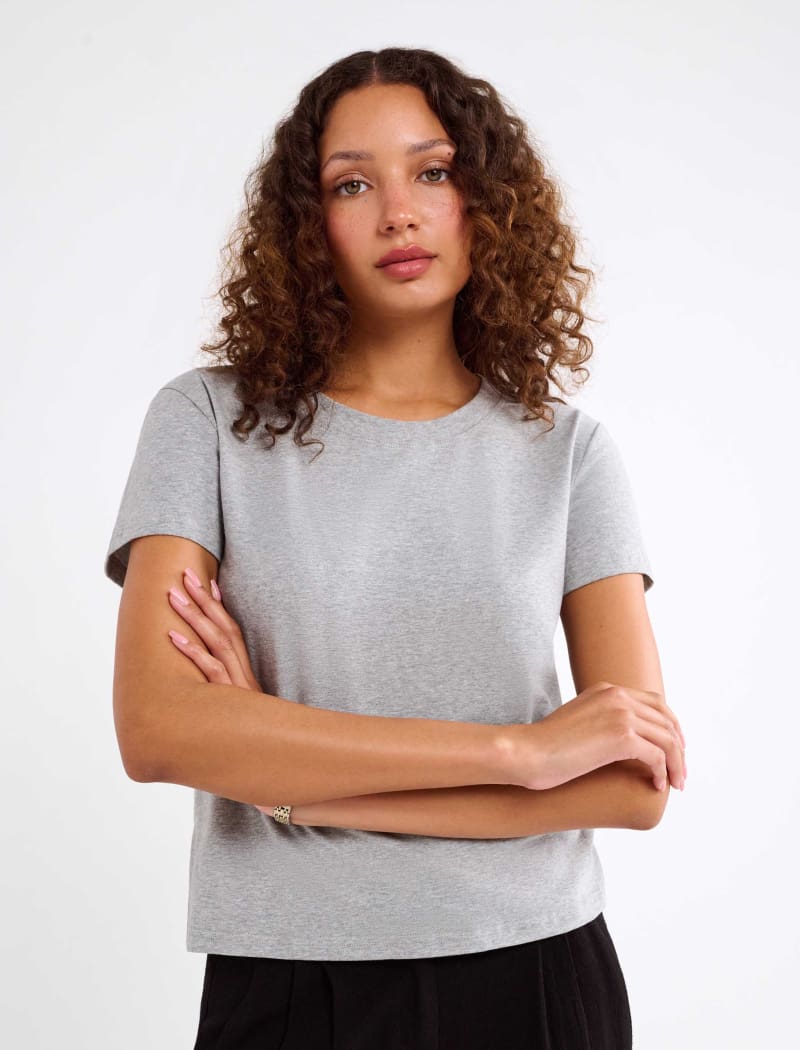 Essential Tee | Heather Gray - T-Shirt