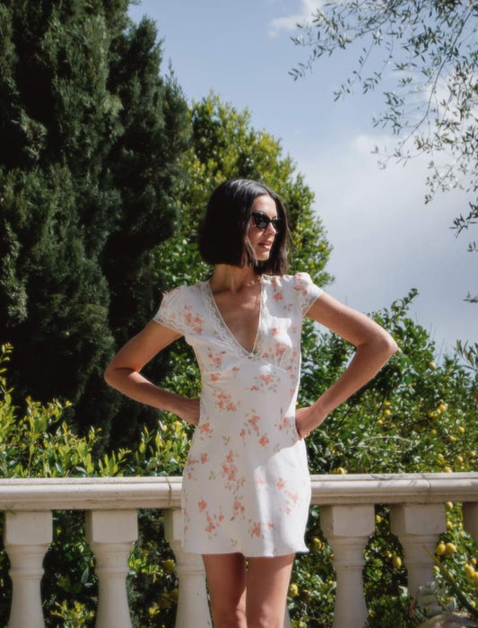 Essex Mini Dress | Whisper Floral - Mini Dress