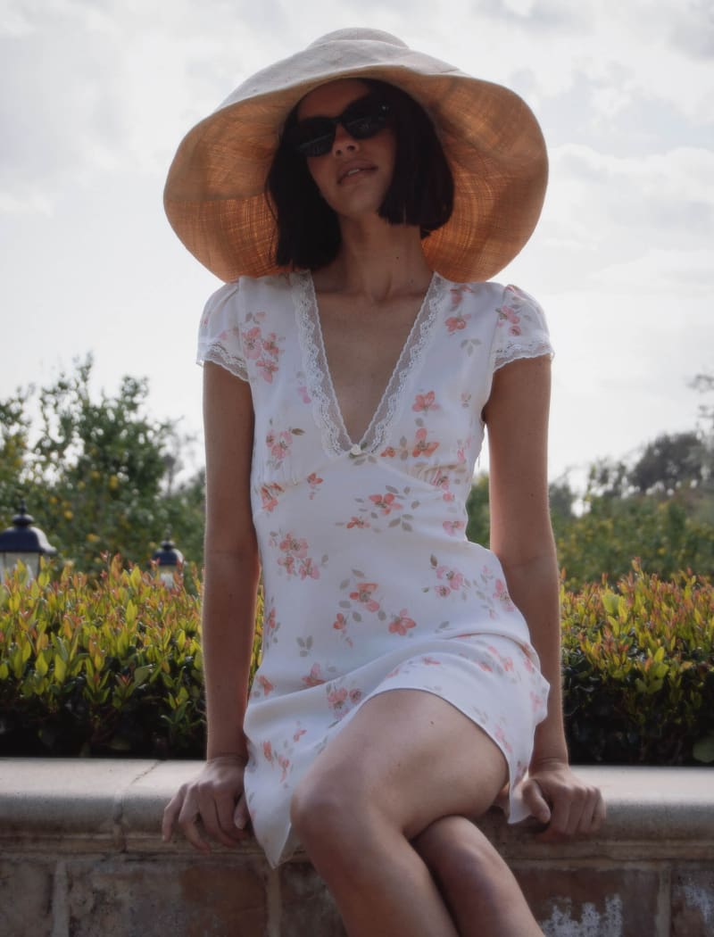 Essex Mini Dress | Whisper Floral - Mini Dress