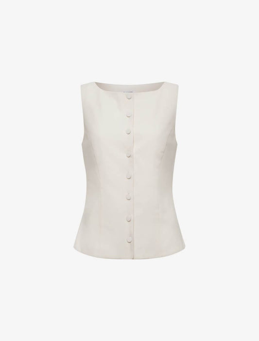 Everly Top | Cream - Tops