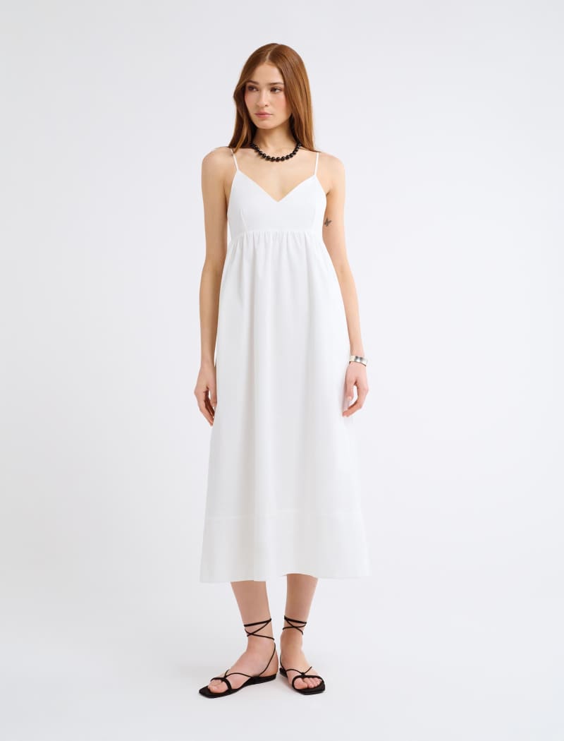 Everyday Midi Dress | White - Midi Dress