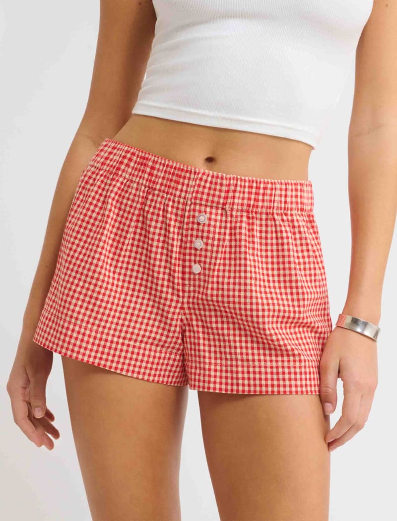 Ex-Boyfriend Boxer | Cherry Gingham - Boxer