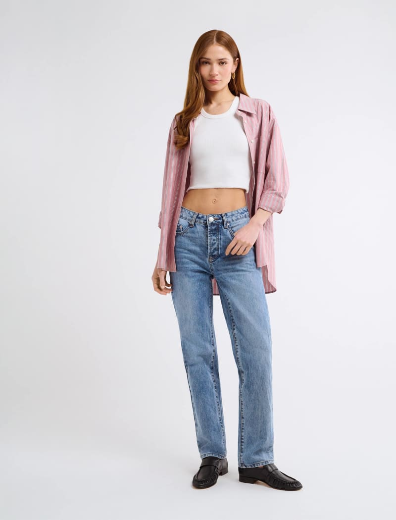 Ex-Boyfriend Button Up | Nantucket Stripe - Button-Up