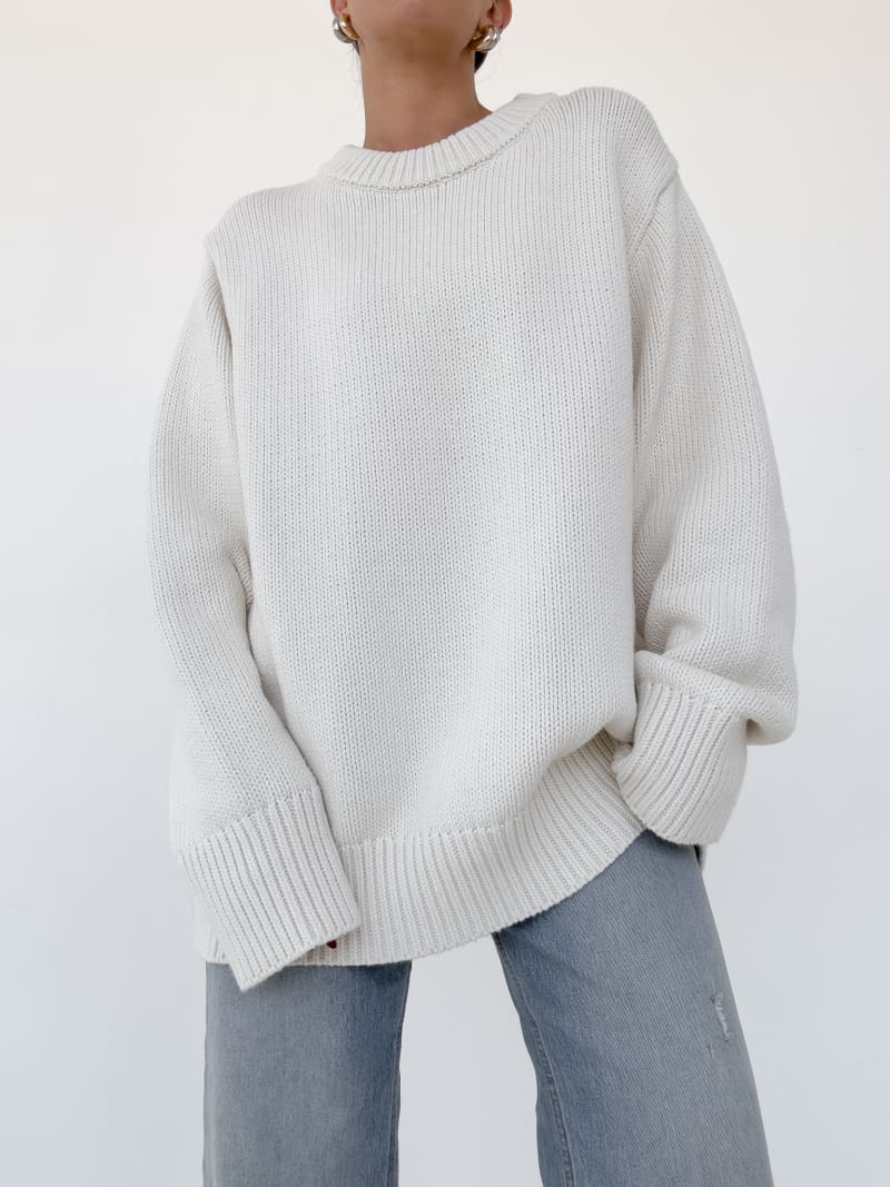 Fair Isle Sweater | Salt - Knitwear