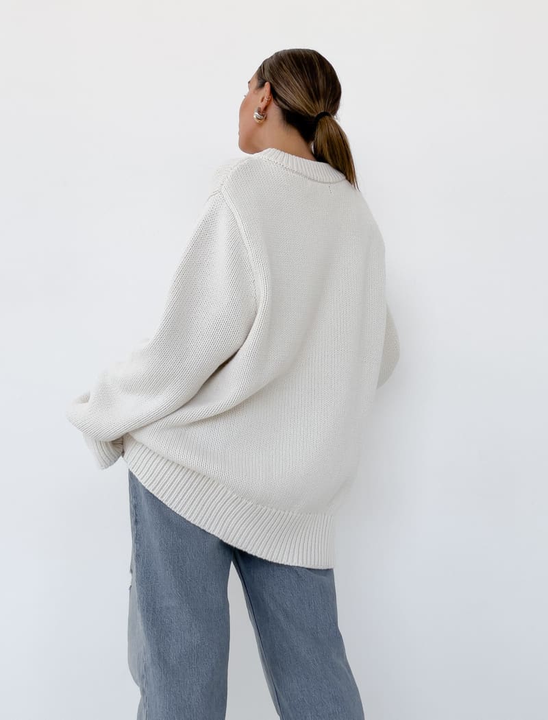 Fair Isle Sweater | Salt - Knitwear