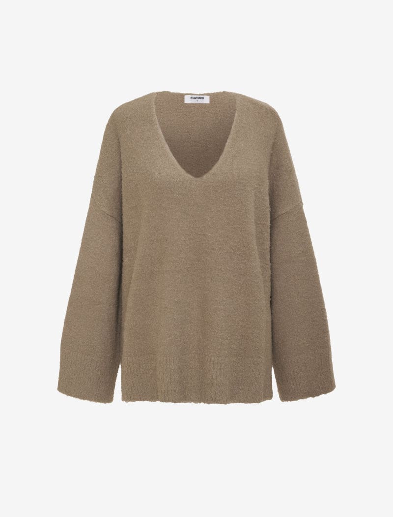 Fireside V-Neck Sweater | Portobello - Knitwear