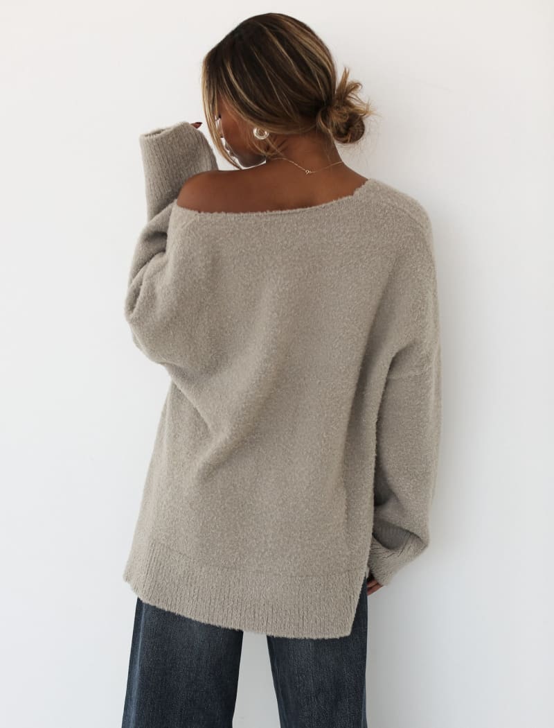 Fireside V-Neck Sweater | Portobello - Knitwear