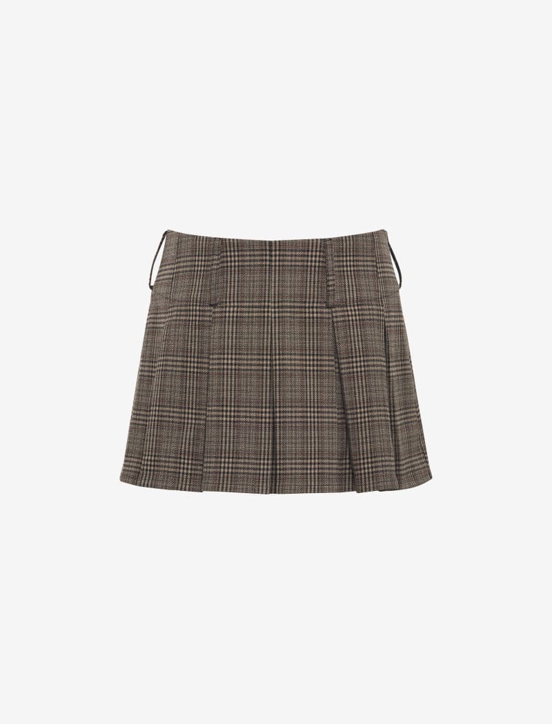 Ford Mini Skirt | Heritage Plaid - Mini Skirt