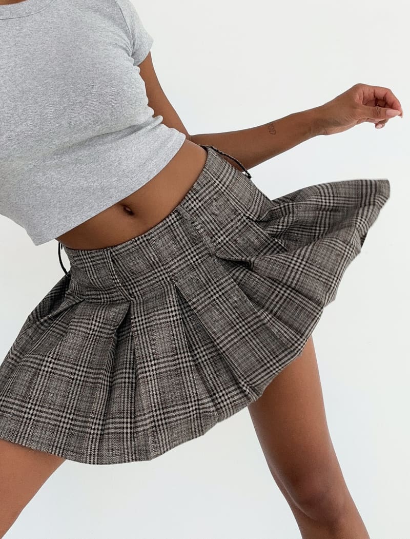 Ford Mini Skirt | Heritage Plaid - Mini Skirt