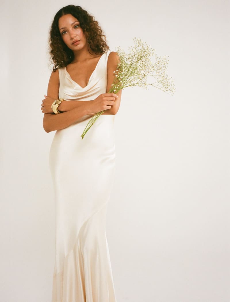 knee length dresses for ladies Hollywood Gown