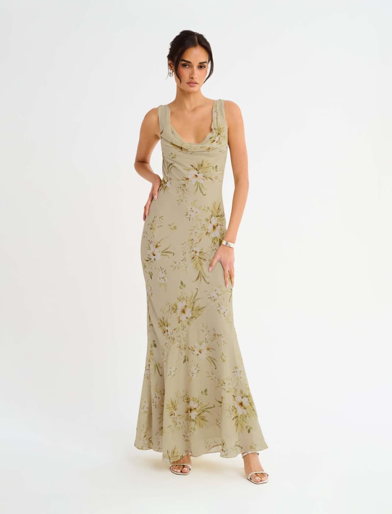 Hollywood Gown | Seabreeze Tropic
