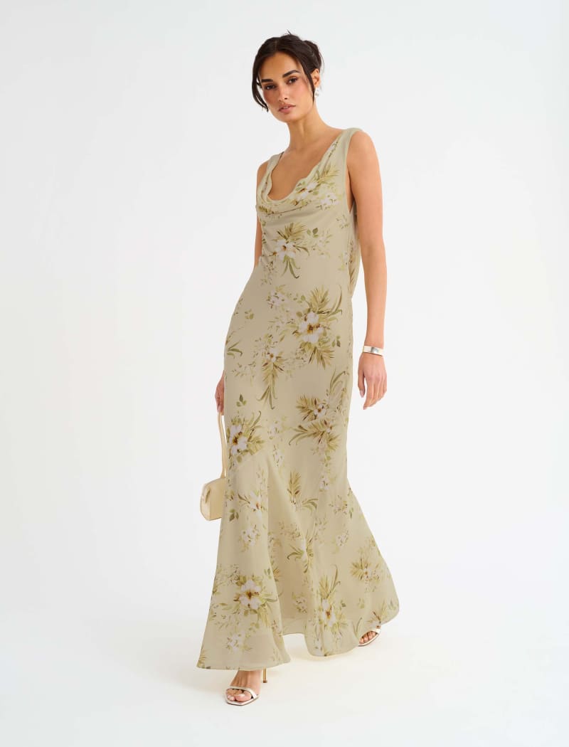 Hollywood Gown Seabreeze Tropic