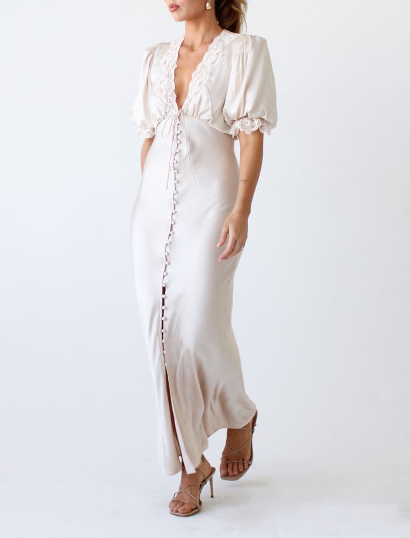 Honey Duster Maxi Dress | Dove – Rumored