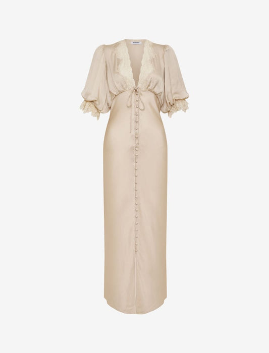 Honey Duster Maxi Dress | Dove - Maxi Dress