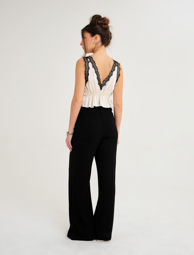 Lady Lace Top | Soft White - Camis and Tanks