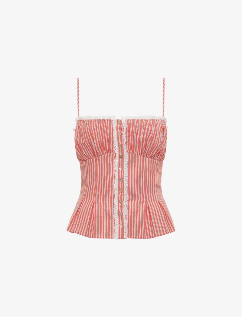 Lemon Grove Top | Sundown Stripe - Camis and Tanks