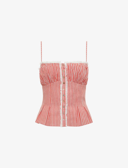 Lemon Grove Top | Sundown Stripe - Camis and Tanks