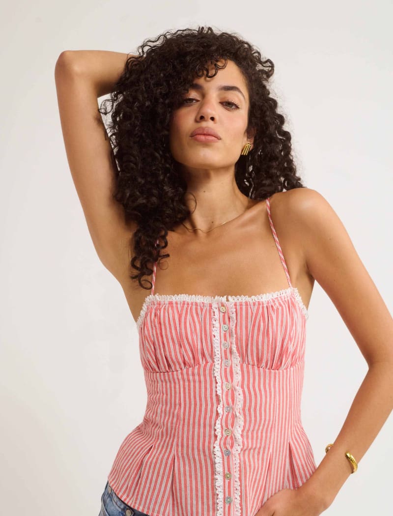 Lemon Grove Top | Sundown Stripe - Camis and Tanks