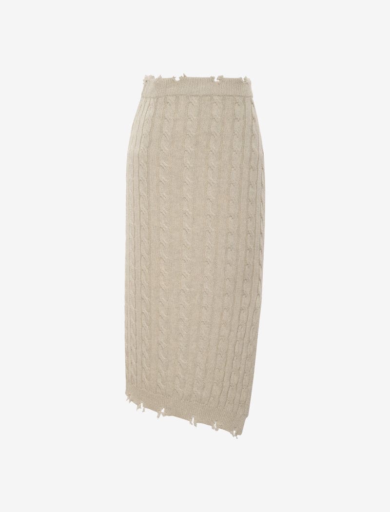 Lonely Hearts Midi Skirt | Moon Mist - Midi Skirt