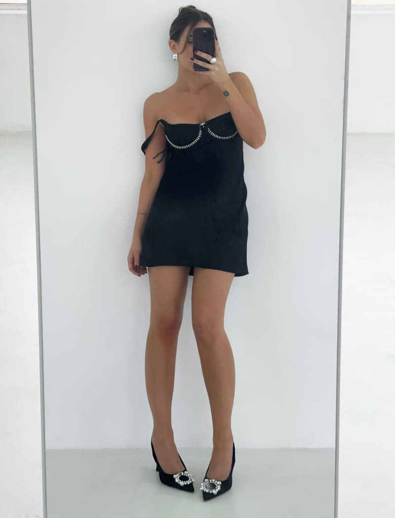 Loverboy Mini Dress | Black - Mini Dress