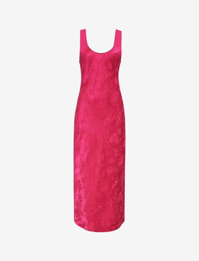 Market Midi Dress | Fuchsia - Midi Dress