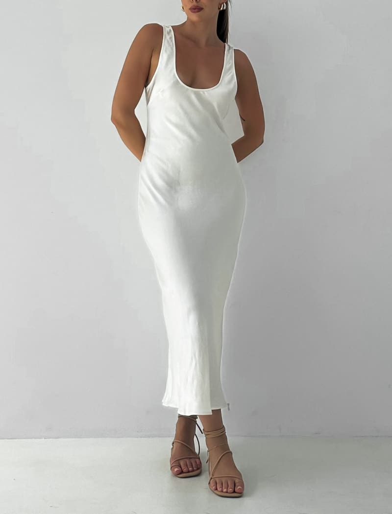 Market Midi Dress | Ivory - Midi Dress