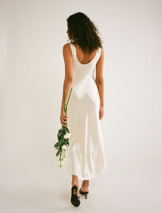 Market Midi Dress | Ivory - Midi Dress