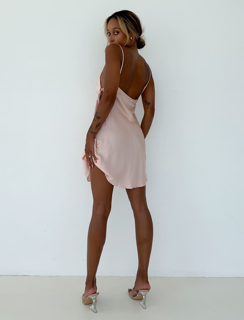 Meadow Mini Dress | Baby Pink - Mini Dress
