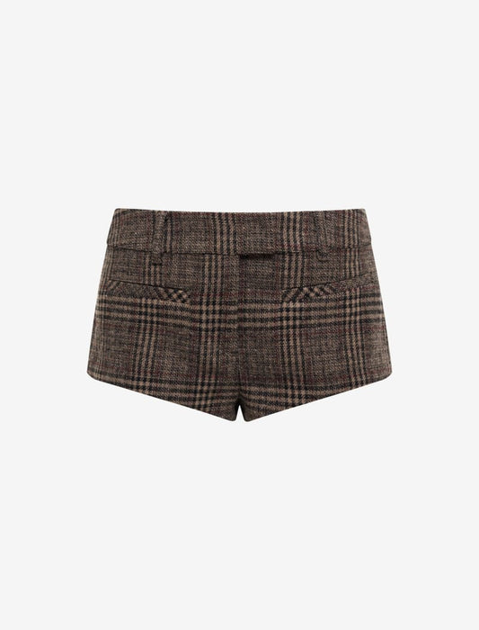 Micro Short | Manchester Plaid