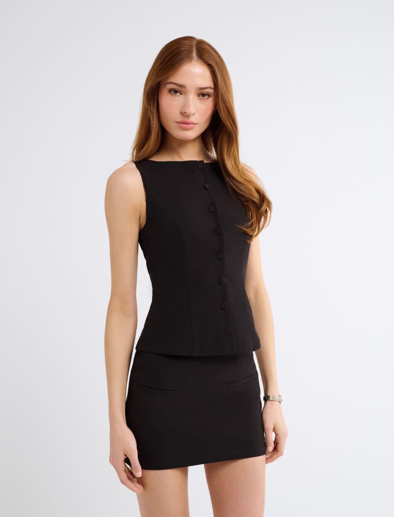 Micro Skort | Black - Mini Skort