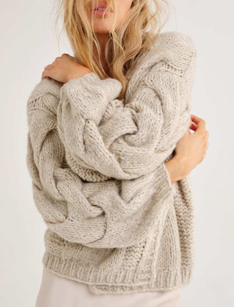 Mimi Cardigan Oat