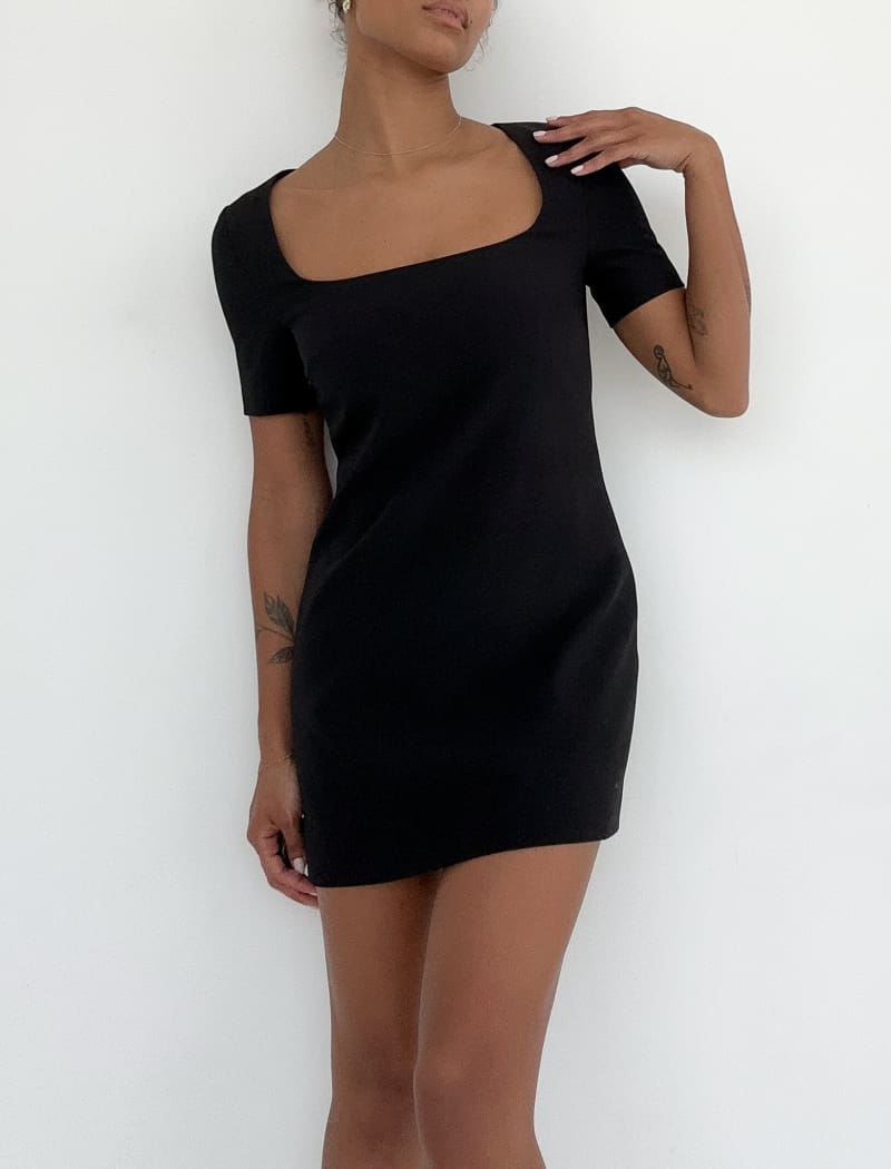 Mod Mini Dress | Black - Mini Dress