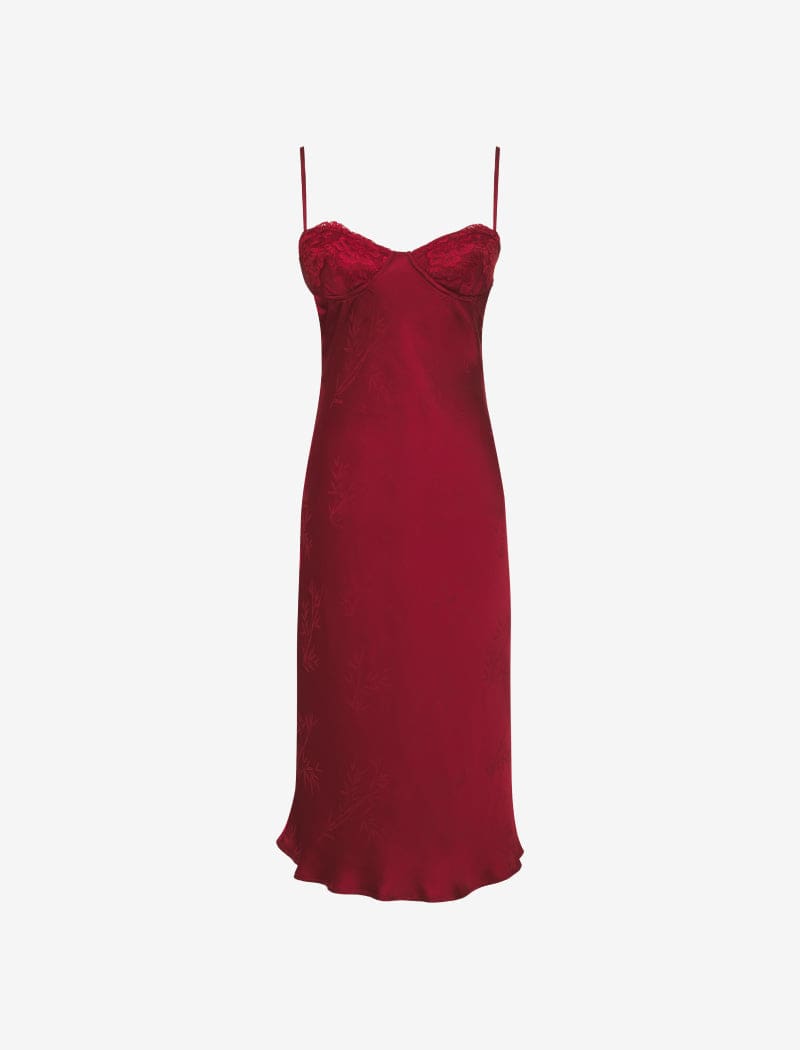 Negroni Dress | Crimson Bamboo - Midi Dress