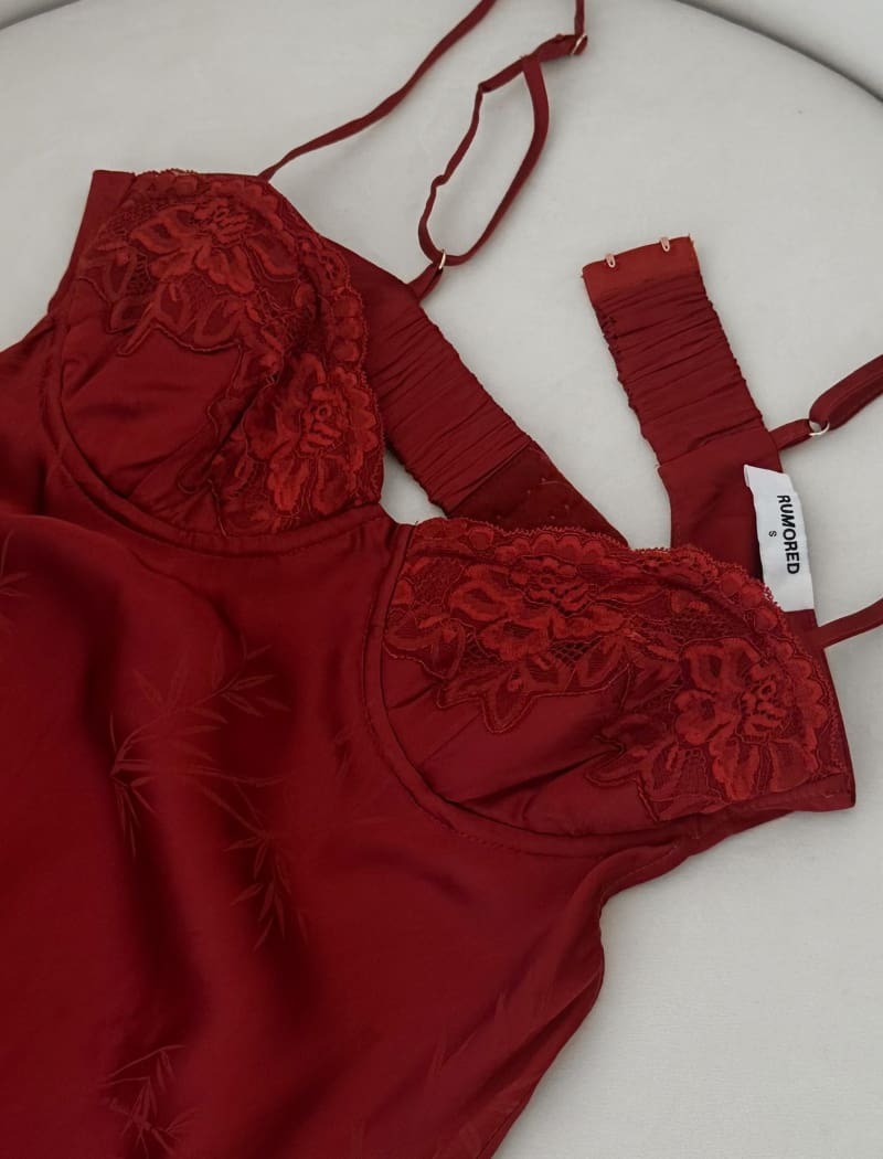 Negroni Dress | Crimson Bamboo - Midi Dress