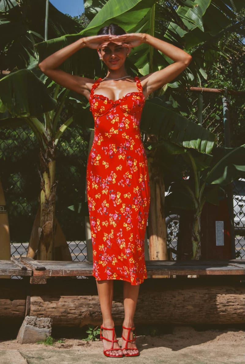 Negroni Midi Dress | Havana Bloom - Midi Dress